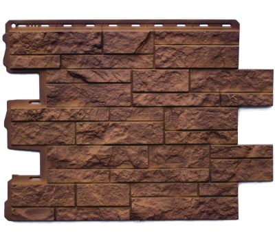 Фасадные панели (цокольный сайдинг) Камень Шотландский Блекберн от производителя  Альта-профиль по цене 664 р