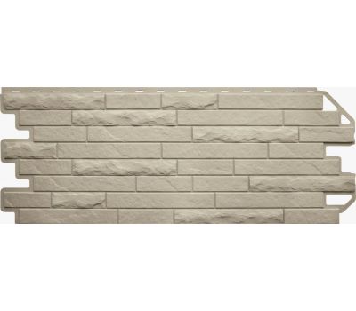 Фасадные панели (цокольный сайдинг) Кирпич антик ЭКО Кремовый от производителя  Альта-профиль по цене 595 р