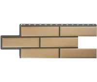 Фасадные панели (цокольный сайдинг) Венецианский камень Слоновая Кость