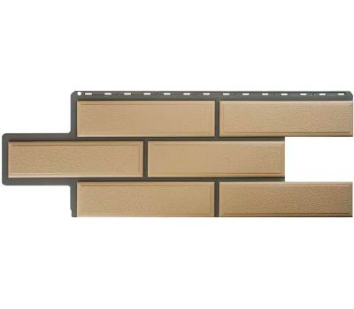 Фасадные панели (цокольный сайдинг) Венецианский камень Слоновая Кость от производителя  Альта-профиль по цене 598 р