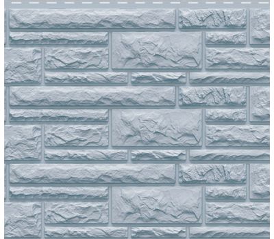 Фасадные панели под камень Доломит Серо-голубой от производителя  Доломит по цене 440 р