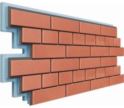 Фасадная термопанель Кирпич 40 мм - Красный от производителя Доломит по цене 1 250 р Фасадная термопанель Кирпич 40 мм - Красный от производителя Доломит по цене 1 250 р