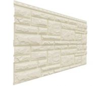 Цокольный сайдинг коллекция Rockvin - Слоновая кость