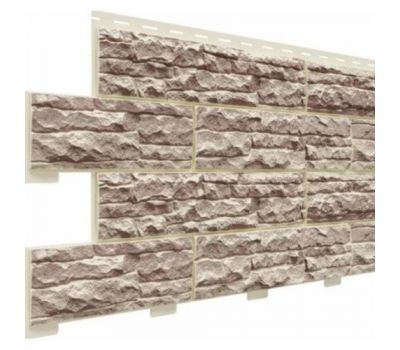 Цокольный сайдинг коллекция Скалистый риф люкс - Коралл от производителя Доломит по цене 548 р Цокольный сайдинг коллекция Скалистый риф люкс - Коралл от производителя Доломит по цене 548 р