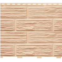 Цокольный сайдинг коллекция Сланец - Орех