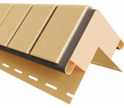 Угол к Фасадным Термопанелям Наружный Кирпич 20 мм Желтый от производителя  Доломит по цене 1 460 р