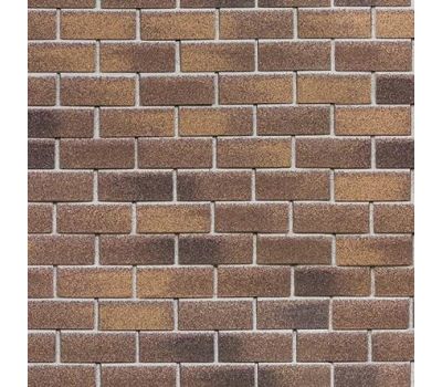 Плитка Фасадная битумная, HAUBERK кирпич Бельгийский (2 кв. м) от производителя  Технониколь по цене 765 р