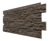 Фасадные панели (цокольный сайдинг) , Алтай Шоколад Фасадные панели (цокольный сайдинг) , Алтай Шоколад