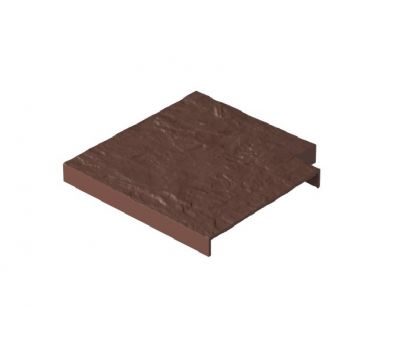 Угловая накладка бордюра Земляной от производителя  Docke по цене 0 р