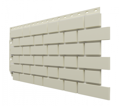 Фасадные панели Flemish (гладкий кирпич) Молочный от производителя Docke по цене 540 р Фасадные панели Flemish (гладкий кирпич) Молочный от производителя Docke по цене 540 р