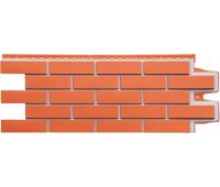 Фасадные панели Премиум клинкерный кирпич Терракотовый (шов RAL 7006)