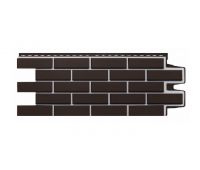Фасадные панели Премиум клинкерный кирпич Шоколад (шов RAL 7006)