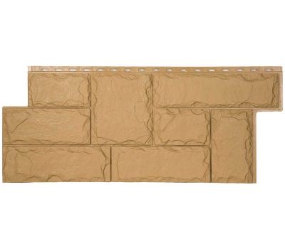 Фасадные панели СЕРИЯ ЭКО-1 Гранит Марсель - Кремовый от производителя  Т-сайдинг по цене 520 р