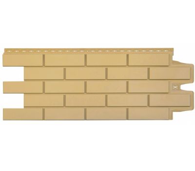 Фасадная панель Стандарт клинкерный кирпич Песочный от производителя  Grand Line по цене 499 р
