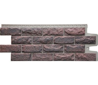 Фасадные панели Колотый Камень Элит Кофе(тёмно-бежевый шов) от производителя  Grand Line по цене 740 р
