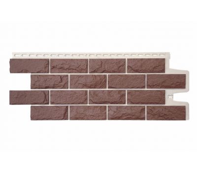 Фасадные панели Колотый Камень Элит Корица (белый шов) от производителя  Grand Line по цене 740 р