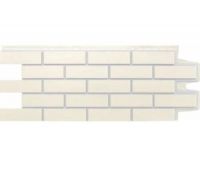 Фасадные панели Премиум клинкерный кирпич Молочный (шов RAL 7006)