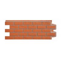 Фасадные панели Премиум состаренный кирпич Терракотовый (шов RAL 7006)