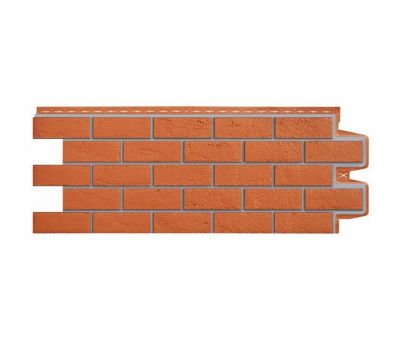 Фасадные панели Премиум состаренный кирпич Терракотовый (шов RAL 7006) от производителя  Grand Line по цене 615 р