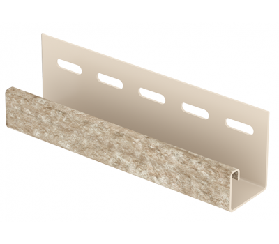 J-планка Стоун Хаус Кварцит Светло-Бежевый от производителя Ю-Пласт по цене 350 р J-планка Стоун Хаус Кварцит Светло-Бежевый от производителя Ю-Пласт по цене 350 р