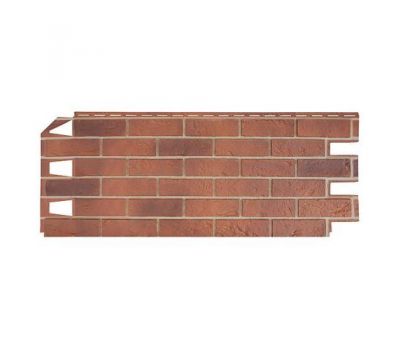 Фасадные панели (цокольный сайдинг) Кирпич Бристоль от производителя  ТЕХНОНИКОЛЬ по цене 640 р