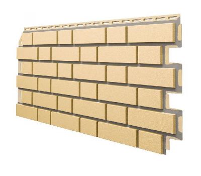 Фасадные панели (цокольный сайдинг) Оптима Клинкер Песочный от производителя  ТЕХНОНИКОЛЬ по цене 560 р