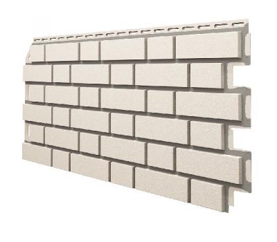 Фасадные панели (цокольный сайдинг) Оптима Клинкер Слоновая-Кость от производителя  ТЕХНОНИКОЛЬ по цене 560 р