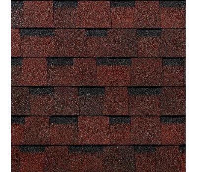 Ламинированная черепица DRAGON EUROPA, Красный от производителя  Docke по цене 654 р