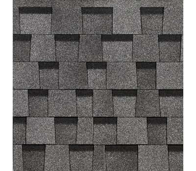 Ламинированная черепица DRAGON STANDARD, Серый от производителя  Docke по цене 788 р