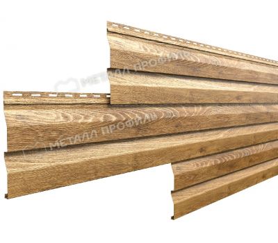 Металлический сайдинг МП СК-14х226 (ECOSTEEL_T-01-ЗолотойДуб-0.5) от производителя  Металл Профиль по цене 1 550 р