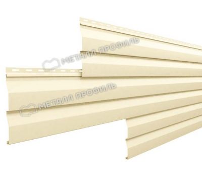 Металлический сайдинг МП СК-14х226 (ПЭ-01-1015-0.5) Светлая слоновая кость от производителя  Металл Профиль по цене 1 550 р