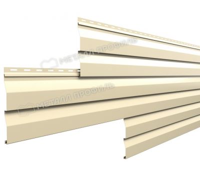 Металлический сайдинг МП СК-14х226 (ПЭ-01-1035-0.45) Бежевый жемчуг от производителя  Металл Профиль по цене 1 550 р