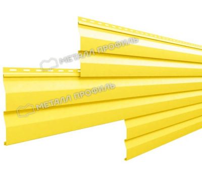 Металлический сайдинг МП СК-14х226 (ПЭ-01-1018-0.5) Желтый цинк от производителя  Металл Профиль по цене 1 550 р