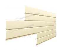 Металлический сайдинг Lбрус-15х240 (ПЭ-01-1015-0.45) Светлая слоновая кость