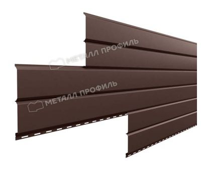 Металлический сайдинг Lбрус-15х240 (ПЭ-01-8017-0.45) Коричневый шоколад от производителя Металл Профиль по цене 1 550 р Металлический сайдинг Lбрус-15х240 (ПЭ-01-8017-0.45) Коричневый шоколад от производителя Металл Профиль по цене 1 550 р
