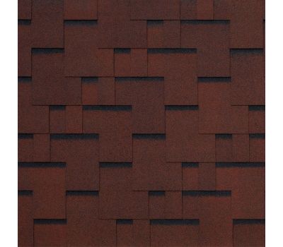 Гибкая черепица SAN REMO rosso 402 от производителя  Tegola по цене 1 064 р