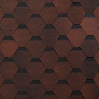 Гибкая черепица, коллекция Оптима – Красный Гибкая черепица, коллекция Оптима – Красный