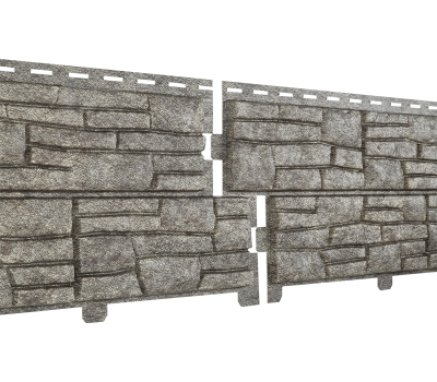 Фасадная панель Стоун Хаус Сланец Бежевый от производителя  Ю-Пласт по цене 361 р