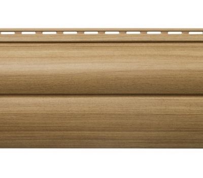 Виниловый сайдинг, Люкс Blockhouse Bh-03 Каштан от производителя  Альта-профиль по цене 446 р