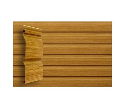 Виниловый сайдинг Корабельный брус Tundra 3.00м - Клён от производителя  Grand Line по цене 446 р