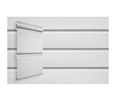 Виниловый сайдинг Double-Брус - Белый от производителя Grand Line по цене 459 р Виниловый сайдинг Double-Брус - Белый от производителя Grand Line по цене 459 р