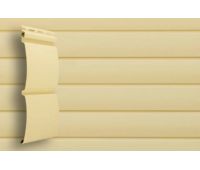 Виниловый сайдинг классик D4.8 Блокхаус - Ванильный Виниловый сайдинг классик D4.8 Блокхаус - Ванильный