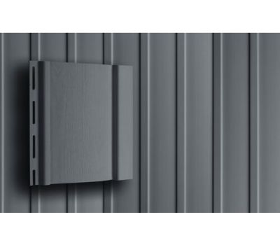 Виниловый вертикальный сайдинг Acryl - Графит от производителя  Grand Line по цене 381 р