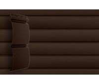 Виниловый сайдинг классик D4.8 Блокхаус - Темный Дуб Виниловый сайдинг классик D4.8 Блокхаус - Темный Дуб