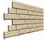 Цокольный сайдинг коллекция Кирпич Москва — Кремневый