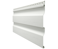 Виниловый сайдинг - серия PREMIUM D4,5D,(Корабельный брус) Пломбир