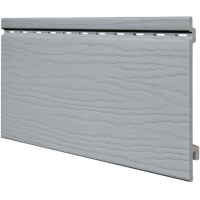 Виниловый сайдинг панель одинарная Kerrafront Classic - Grey