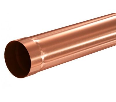 Труба водосточная 1.00м Медь 150/100 от производителя  Aquasystem по цене 8 321 р