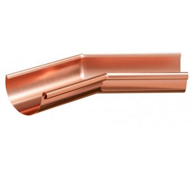 Угол желоба, внутренний 135° Медь 125/90  от производителя  Aquasystem по цене 18 652 р