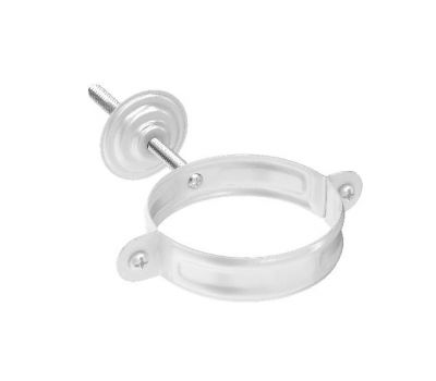 Комплект крепления трубы RAL 9003 Белый 150/100 от производителя  Aquasystem по цене 983 р